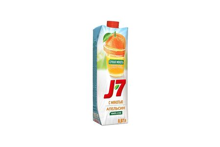 Сок J7 вкус Апельсин