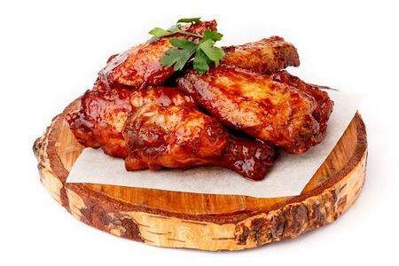 Крылья в соусе BBQ