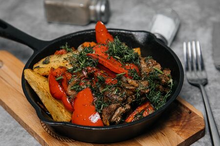 Жаркое с бараниной