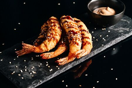 Креветки в панировке