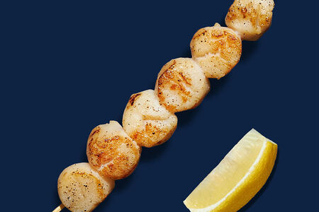 Шашлычок из морского гребешка