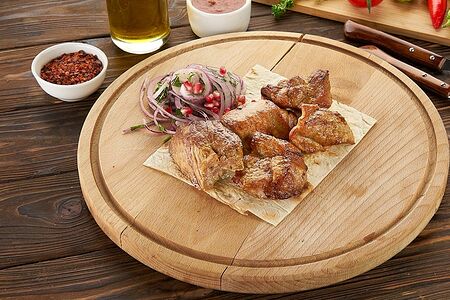 Шашлык из cвинoй шейки