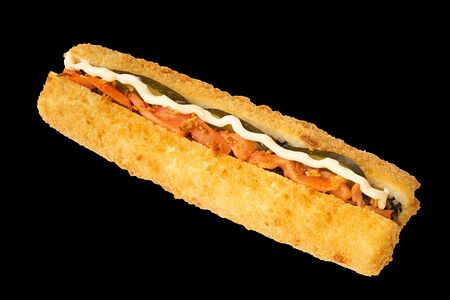 Китайский рисовый хот-дог Джао да