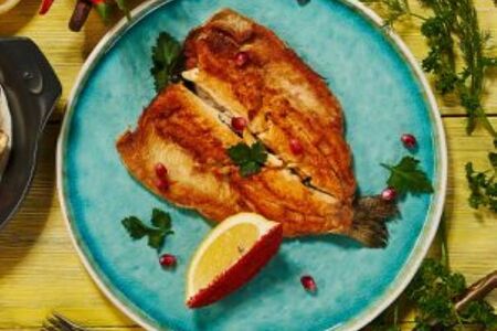 Форель по-кавказски без костей