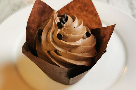 Капкейк шоколадный