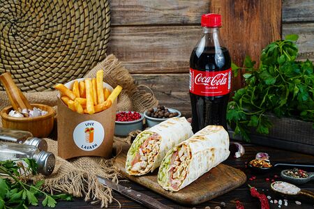 Комбо Шаурма с курицей