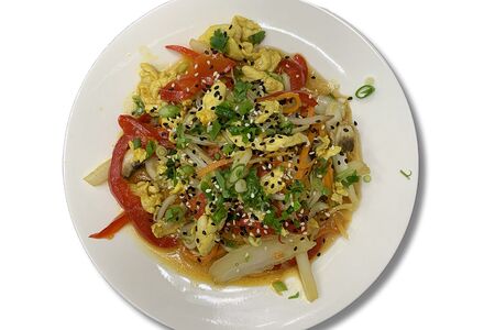 Теплый салат