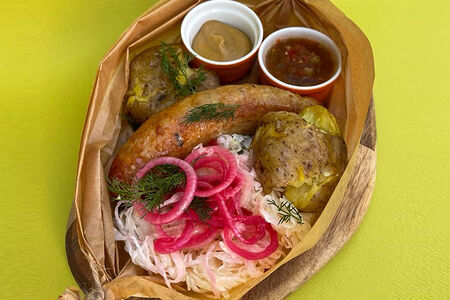 Домашняя рубленая колбаса