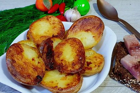 Картофель на мангале