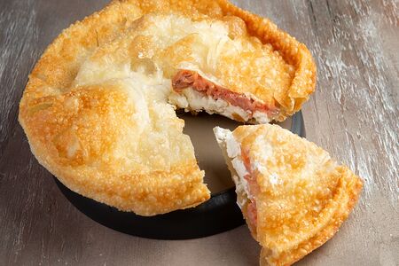 Пирог с Красной рыбой