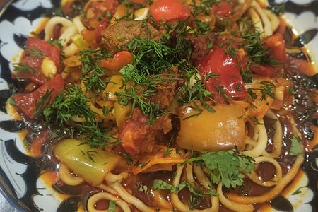 Лагман по-уйгурский