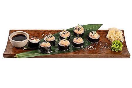 Спайси-тунец и лосось