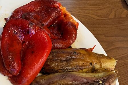 Болгарский перец на мангале