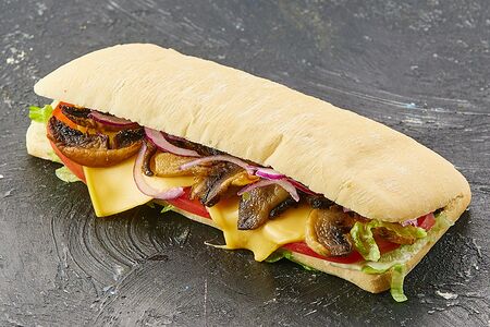 Грибной панини