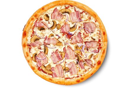 Пицца Дон бекон на тонком тесте