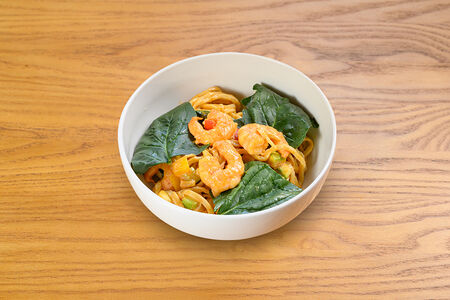 Лапша Том-ям с креветками