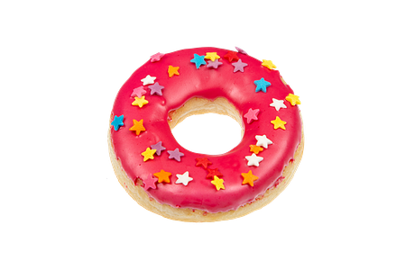 Пончик вишня