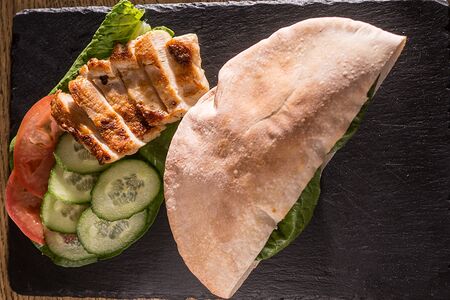 Пита с курицей