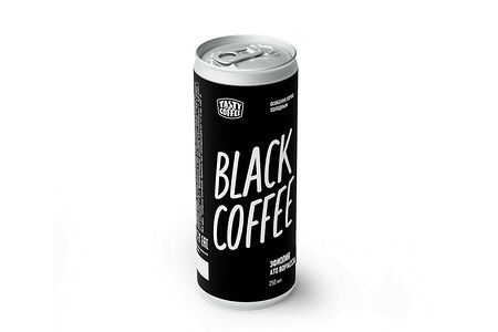 Кофе в банке Tasty Coffee Black Coffee