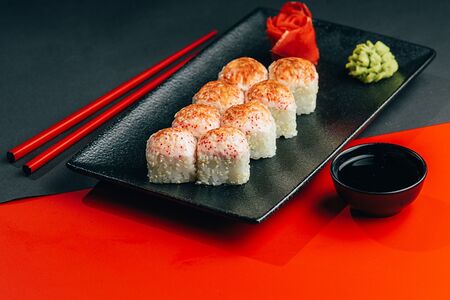 Запеченная креветка