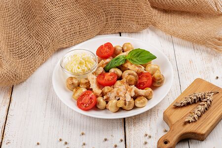 Кинг шамп с курицей