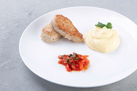 Домашние котлетки из индейки