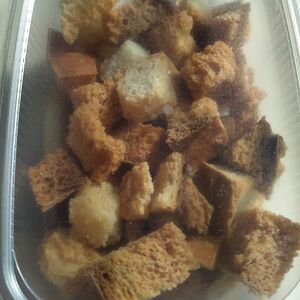 Сухарики белые