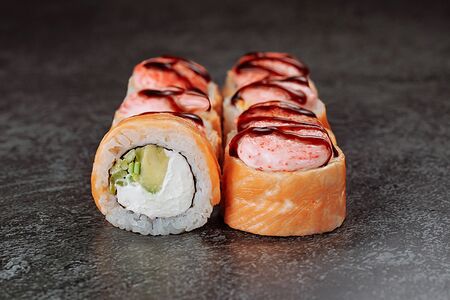 Запеченная Филадельфия с лососем