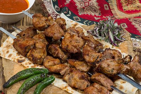 Набор шашлыков из cвинoй шеи