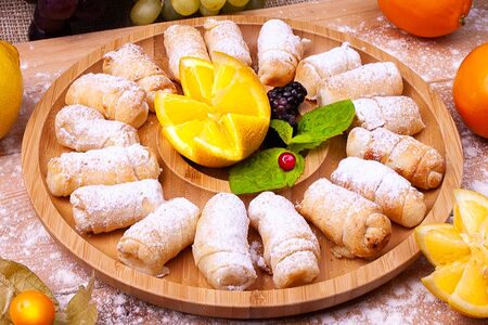 Рогалики с лимоном