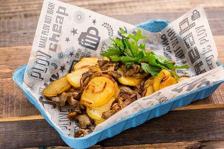 Картофель с грибами