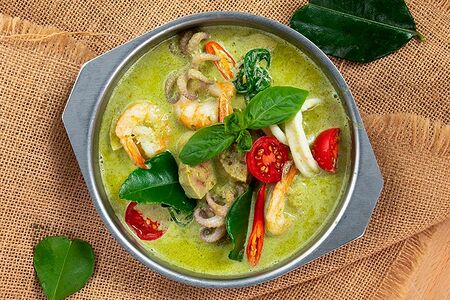 Зеленый карри Северный Таиланд