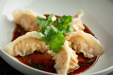 Гедза с креветками