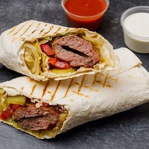 Люля-кебаб в лаваше