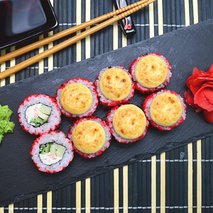 Запеченный ролл Асакуса