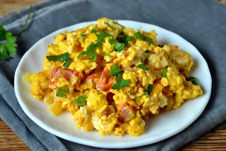 Омлет с сыром