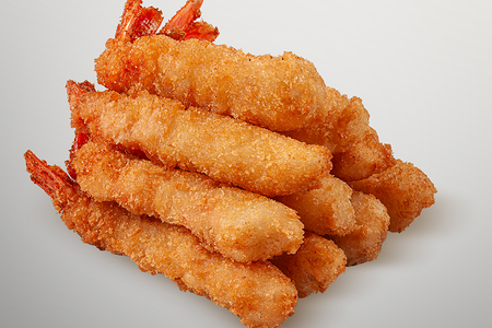 Креветки с хвостом в панировке