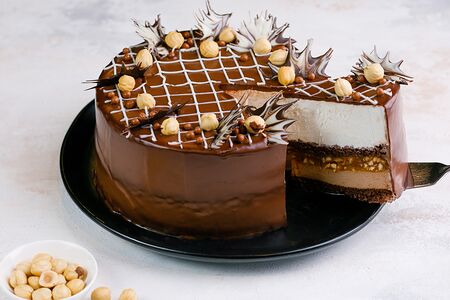 Торт Фундук в карамели