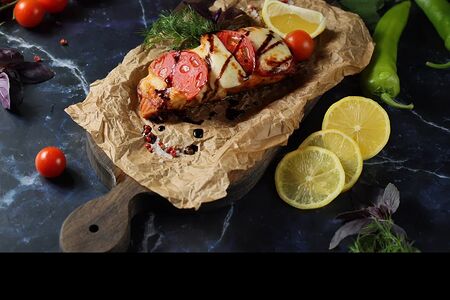 Семга запеченная