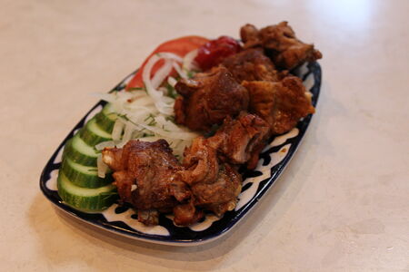 Узбек-кебаб из баранины