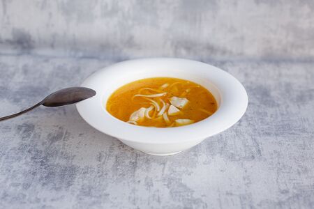 Суп-лапша с курицей