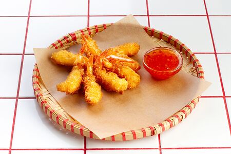 Креветки темпура S