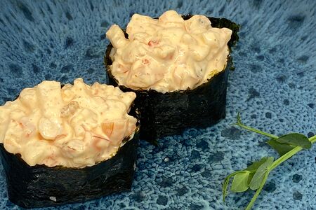 Гункан с креветкой