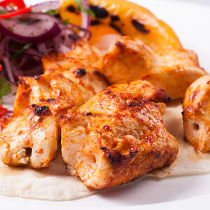 Шашлык из куриного филе