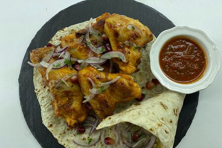 Шашлык из куриных крыльев