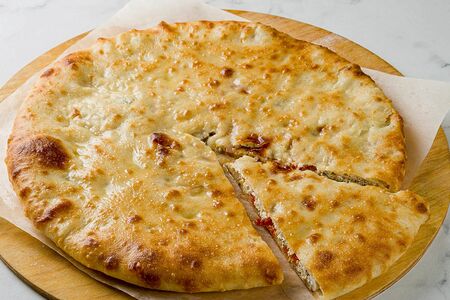 Пирог с Цыпленком, сыром и болгарским перцем