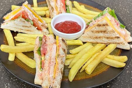 Клаб сэндвич курица