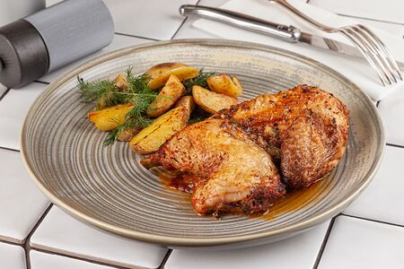 Половина цыпленка