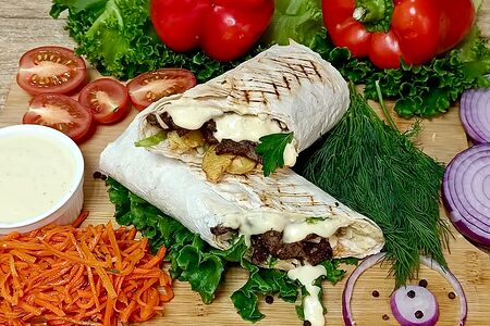 Классическая шаурма со свининой