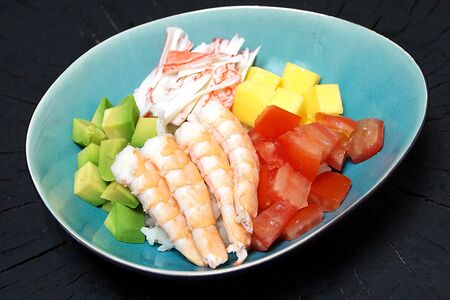 Поке с креветками